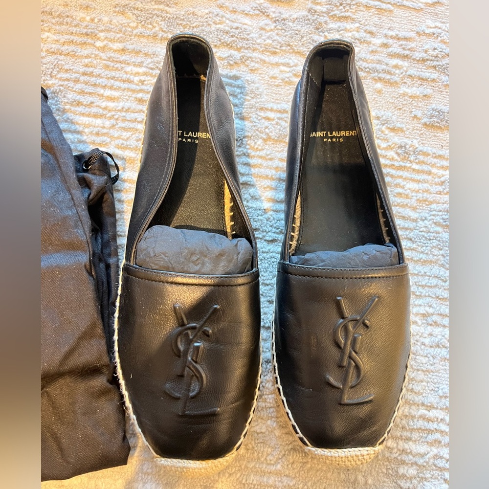 YSL Monogram Espadrilles